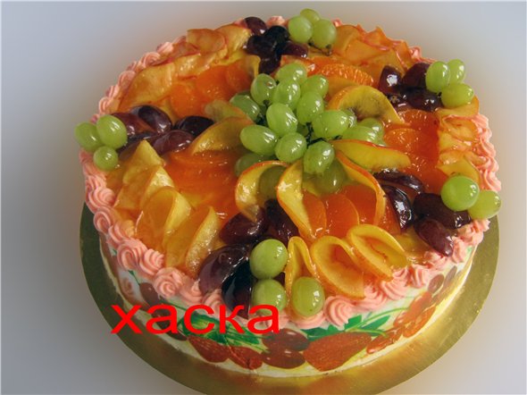 Торт из фруктов своими руками - 75 фото